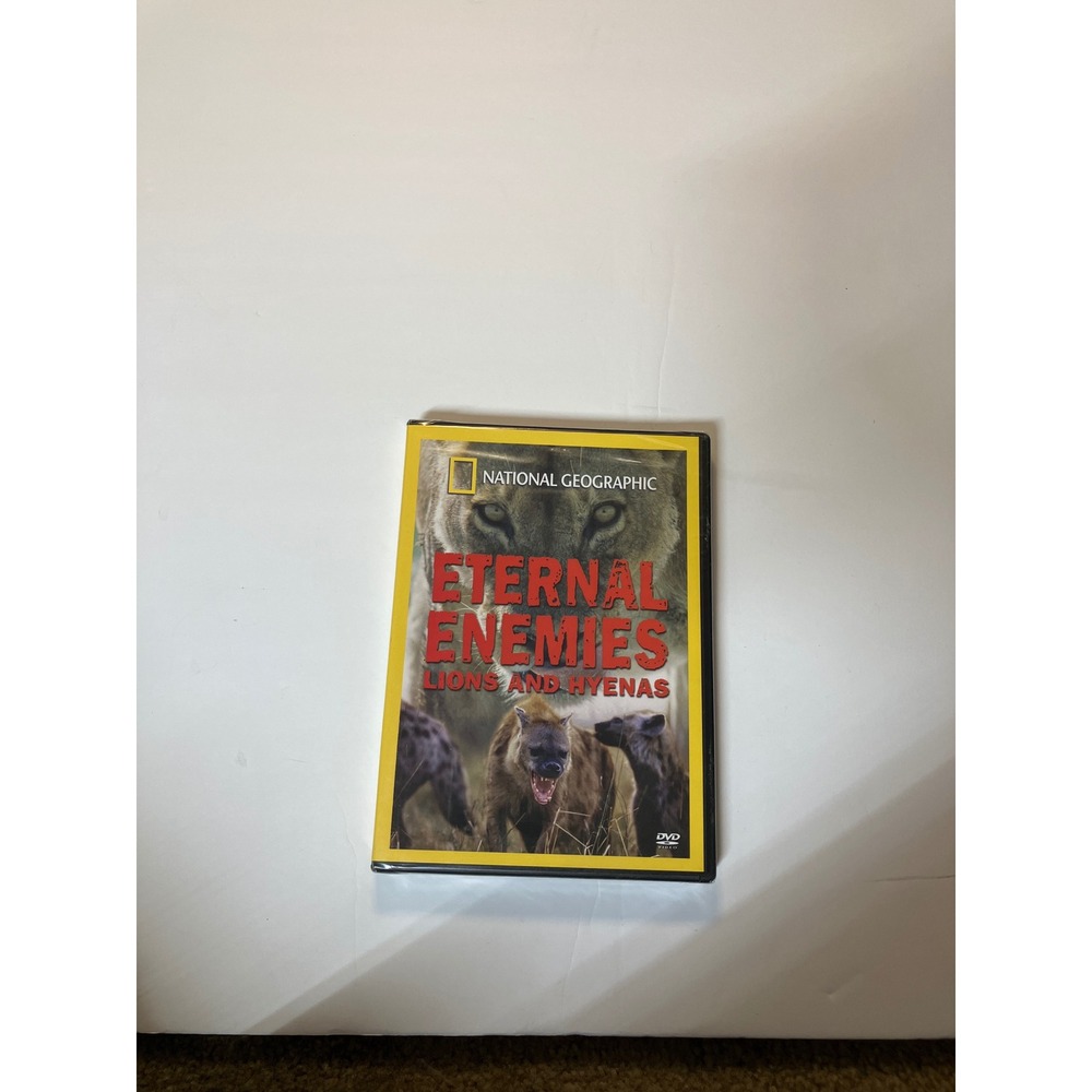 National Geographic Eternal Enemies Lions and Hyenas DVD Nature‎ Documentary